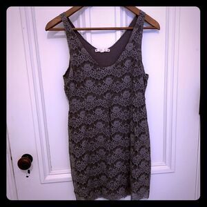 Gray Joie lace tank dress small